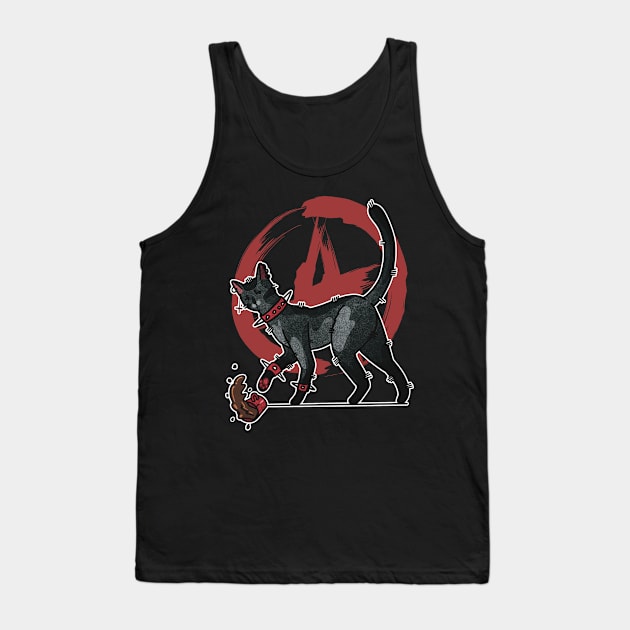 Anarchist Black Cat Tank Top by Feline Emporium